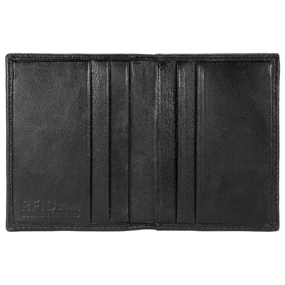 Men Bifold Business Card Holder with RFID Protected - Picture 7 of 10